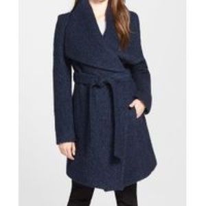 Michael Kors Boucle Wrap Coat